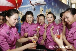 Hôtesses de l'air de Shanghai Airlines