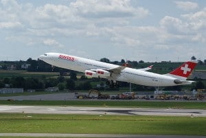 Swiss Airbus A340 © Gab01