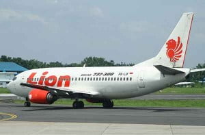 Lion Air Boeing 737-300 au roulage