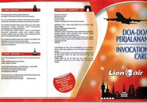 Prière chez Lion Air