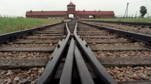 Arbeit macht frei a Auschwitz