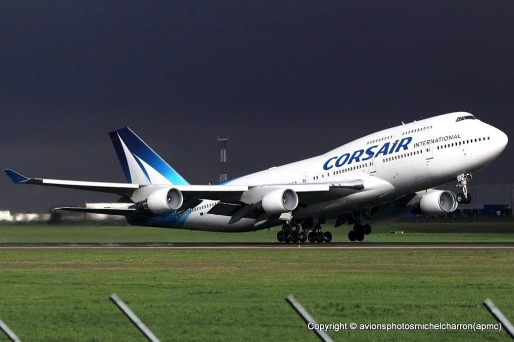 Boeing 747-400 Corsair à Orly