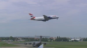 Airbus A380 British Airways au Bourget