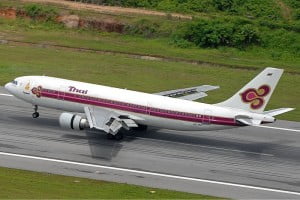 Airbus A300 de la Thai Airways international