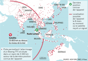 localisation mh370