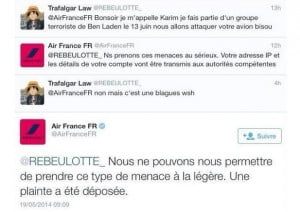 "blague Air France"