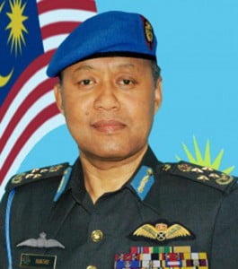 Général Malaysien Rodzali Daud © DR