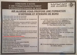 Air Algérie © DR