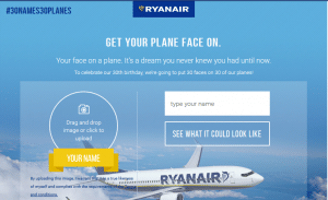 Concours Ryanair © Ryanair