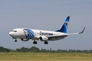 Boeing 737 Egyptair © DR