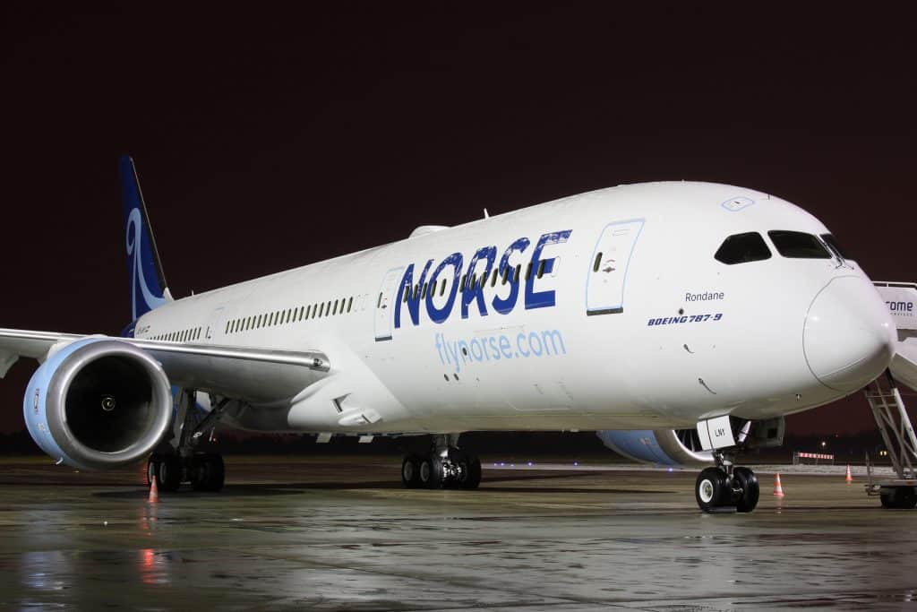 Boeing 787 Norse Atlantic