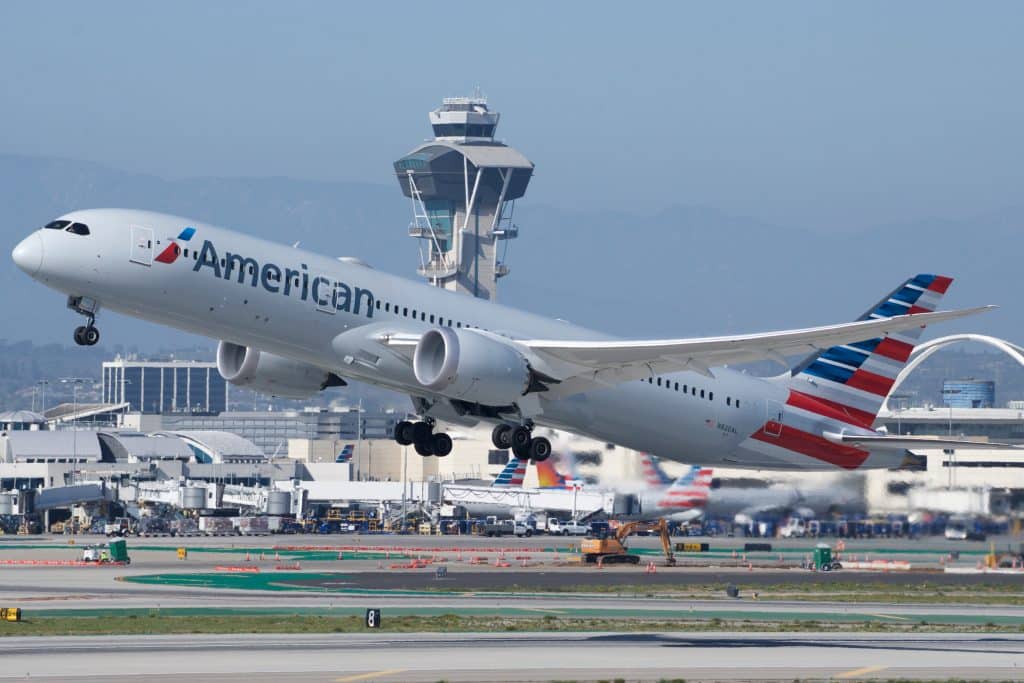 Boeing 787 american airlines