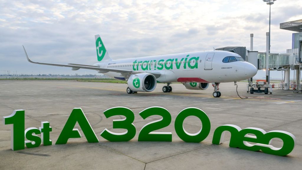 Premier Airbus A320neo Transavia France